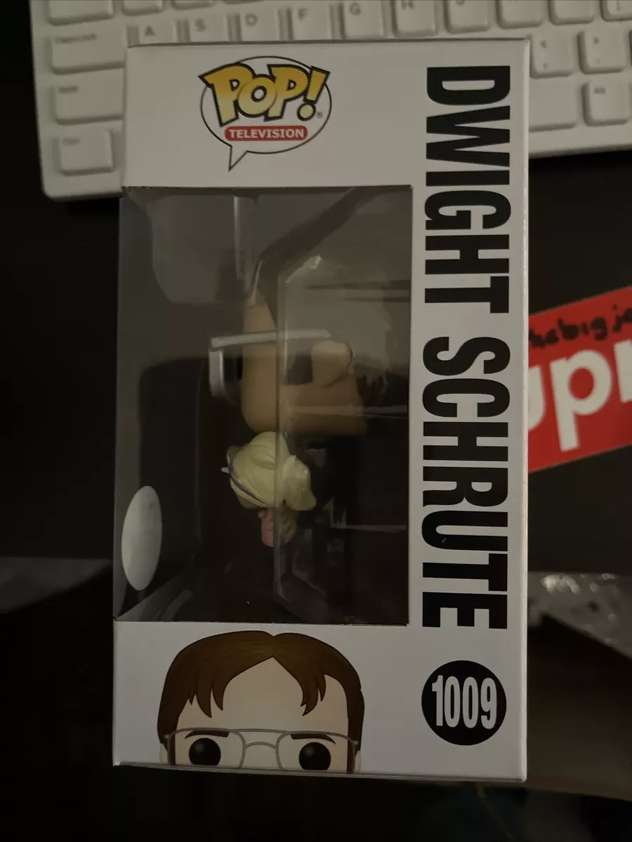 Dwight Schrute with Princess Unicorn Doll #1009 Funko Shop Exclusive Pop