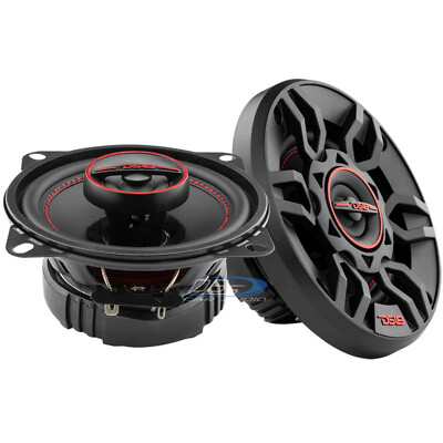 DS18 G4Xi 4'' Car Speakers 120 Watts 4-ohm 2-way Fullrange Loud Coaxials Pair