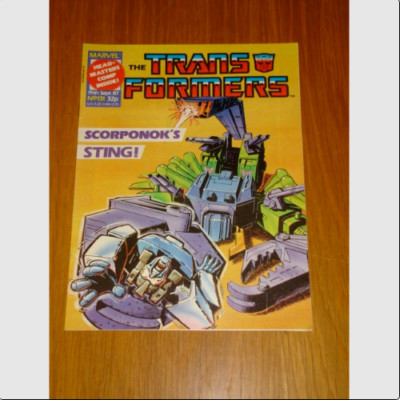 TRANSFORMERS BRITISH WEEKLY #131 MARVEL UK COMIC 1987