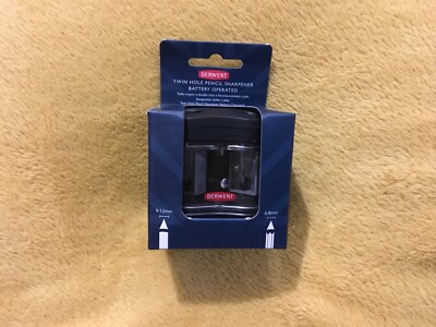 Derwent Battery Operated Twin Hole Sharpener 2302332