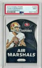 2015 Panini Prizm Colin Kaepernick Air Marshals PSA 9