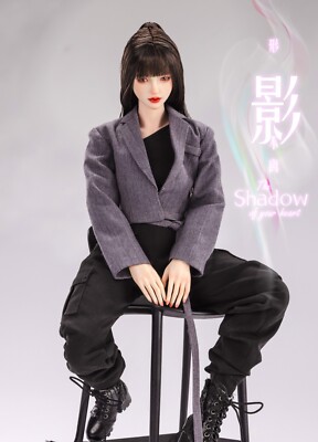 I8TOYS I8-H006C-E 1/6 Shadow Grey Clothing Set F 12'' Female Body