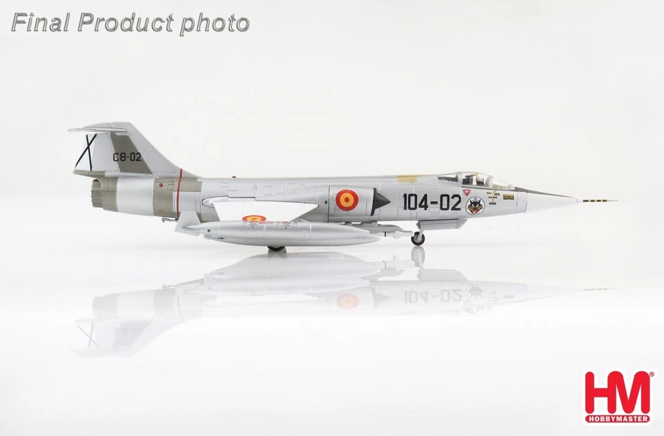 Hobby Master HA1067, F-104G Starfighter C8-2/104-02, Spanish Air Force, 2017 - Image 3 of 4