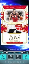 Panini Dunk Digital 2021 NT FOTL Deni Avdija Patch Auto 1/25 Team Logo 🔥