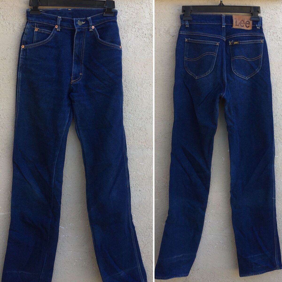 Vintage Lee Jeans High Waist Union Made In USA Talon 42 Vintage Lee Jeans High Waist Union Made In USA Talon 42
