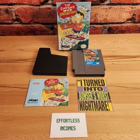 Preowned Simpsons: Bart vs. the Space Mutants (Nintendo NES, 1991) Tested