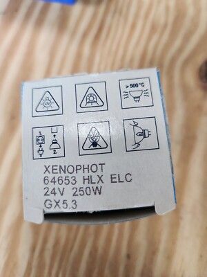 OSRAM XENOPHOT 64653 HLX ELC 24V 250W GX 5.3 bulb