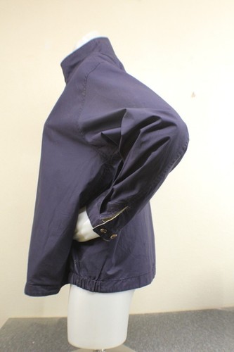 Lands' End Mens Large 14-16 Navy Blue Yellow Reversible Jacket - Picture 12 of 12