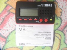 Korg MA-1 Solo Digital Metronome for Piano, Banjo, Cello, Viola, Ukulele, Violin