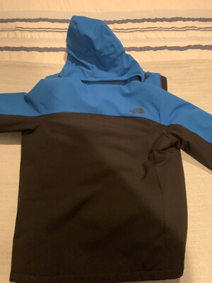 North Face Mens Waterproof Blue And 