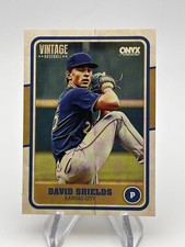 DAVID SHIELDS 2025 ONYX VINTAGE BASEBALL BASE CARD ROYALS PROSPECT