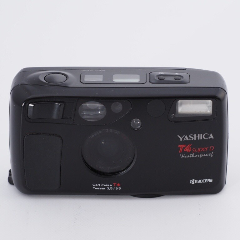 JUNK Yashica T4 Super D T5 Kyocera T Proof Black Film Camera From 