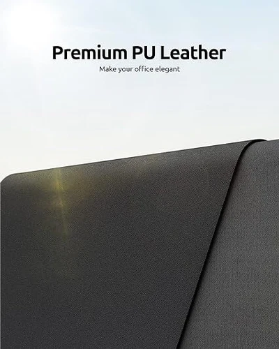 Desk Pad Office Desk Mat Pad PU Leather Waterproof Desk Mat Laptop Mat Dual-Side - Picture 9 of 39