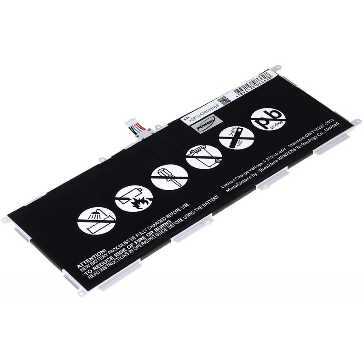 Battery for Tablet Samsung SM-T535 3,8V 6000mAh/22,8Wh Li-Polymer