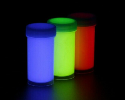 unsichtbare Leuchtfarbe 3x50ml (10 /100ml) invisible paint Dispersionsfarbe