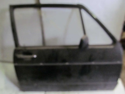 gebrauchte schwarze VW  Golf  Volkswagen  Beifahrertür Tür  (vermutlich Golf 1 )