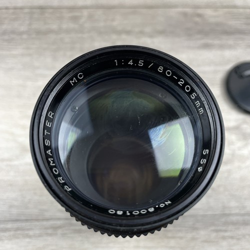 Promaster Multiple Coated MC Auto Automatic Zoom 55mm Lens 80 - 205 mm 1:4.5 - Picture 5 of 9