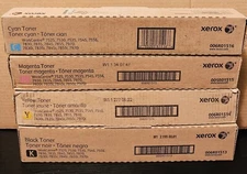 Xerox 006R01513 14 15 16 Genuine Toner set KYMC For WorkCentre 7525 7830 7970i