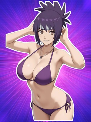 Anime Waifu NSFW Naruto Anko Mitarashi Vinyl Sticker 6" | eBay