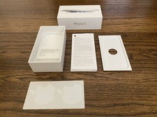 GENUINE OEM APPLE IPHONE 5  EMPTY BOX ONLY 