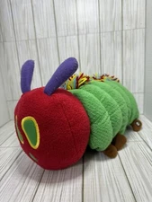 Zoobies Very Hungry Caterpillar Stuffed Toy & Blanket Set 2011 HAS HOLE.       E