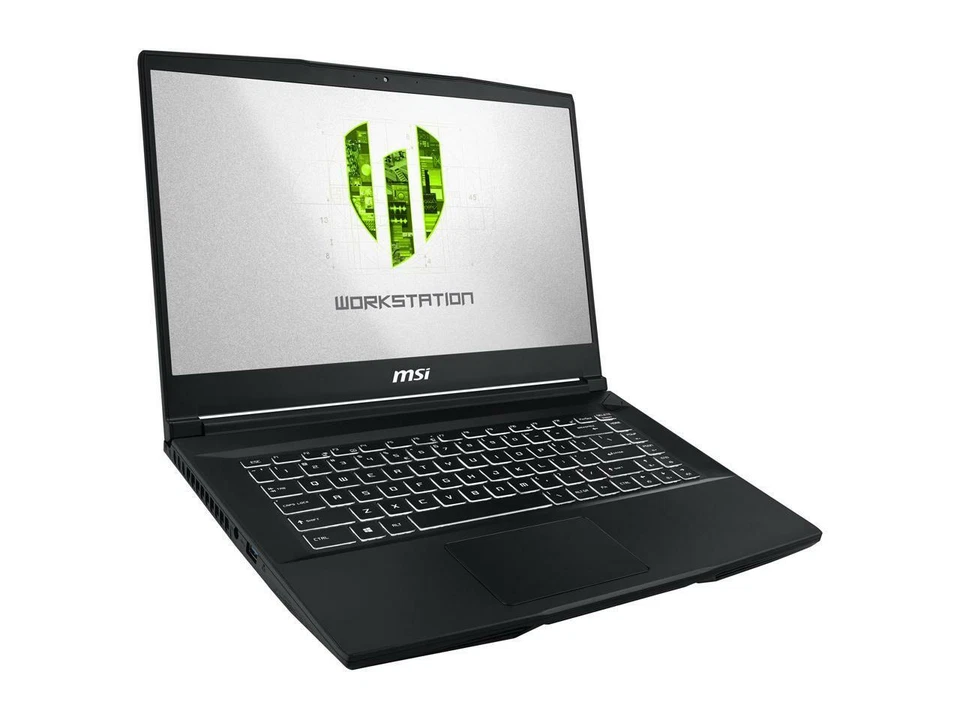 MSI WP65 9TH-263 i7- 9750H 16 GB DDR4 512GB NVMe SSD NVIDIA Quadro P620 - Image 4 of 4