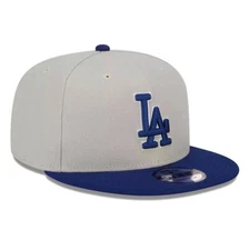 Brand New 9FIFTY Baseball Cap -MLB Los Angeles Dodgers Basic Gray Snapback Hat