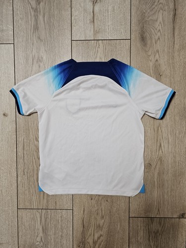 MAGLIA CALCIO HOME ENGLAND 2022 2023 MAGLIA CALCIO RAGAZZI 5-6 ANNI 110-116 c... - Foto 2 di 7