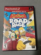 The Simpsons Road Rage (Sony PlayStation 2, 2001) ps2 Greatest Hits Complete