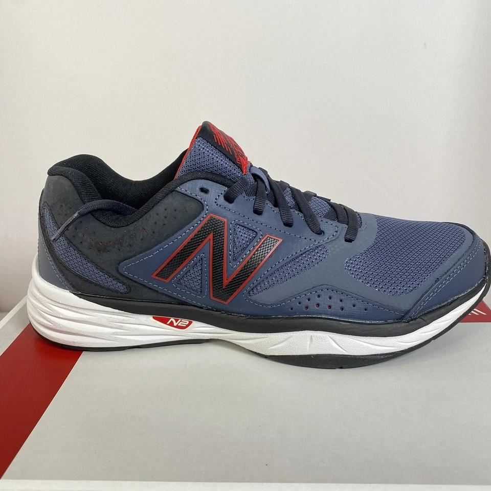 Серый New Balance 824 мужской размер 9 - женский размер 10,5 унисекс MX824GR1 - Изображение 3 из 4