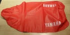 YAMAHA DT125 R DT 125 R DT200 R SEAT COVER IN CHAPPY RED 3BN-24731-01 GENUINE