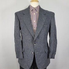 John Alexander Hart Marx Mens Tweed Sport Coa...