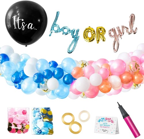Baby Clothes Shower Banner Decorations - 2Pcs Pre-Strung Bunting For Gender Reveal & Neutral Parties