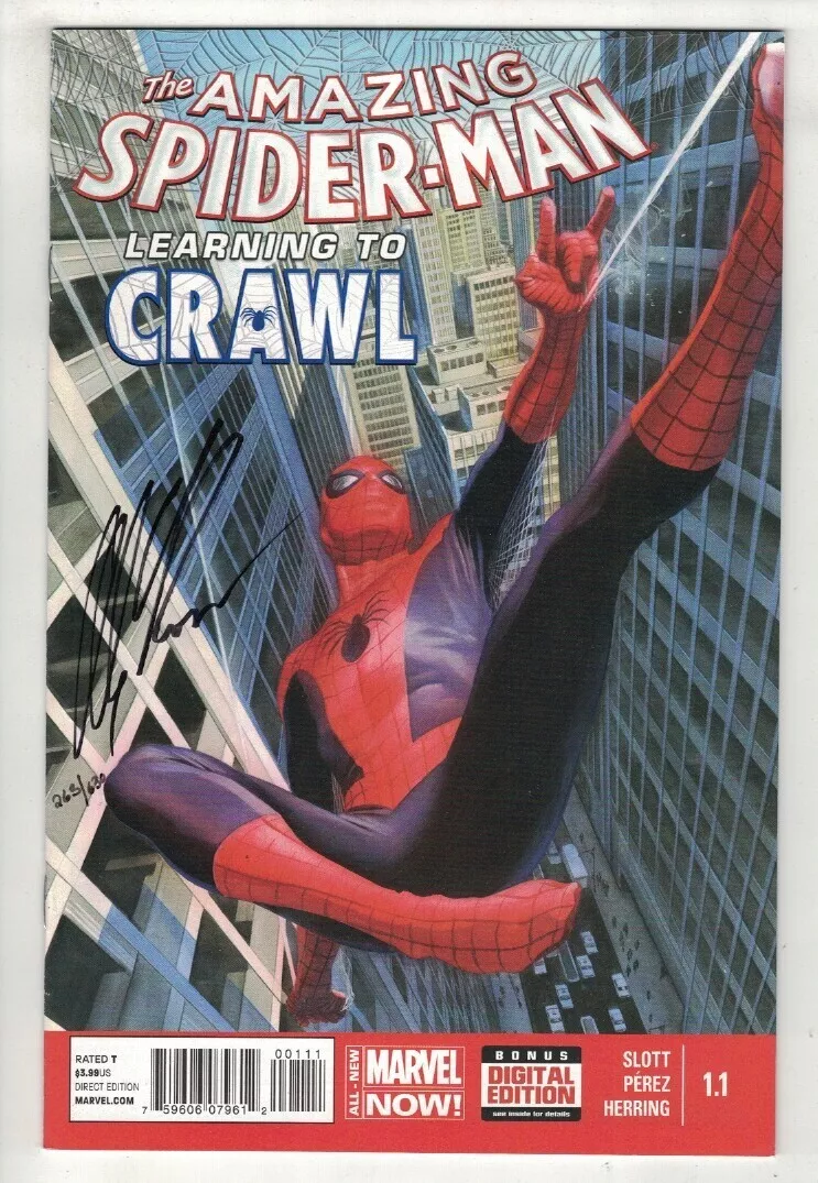 Amazing Spider-Man Learning to Crawl #1.1 – Alex Ross Art