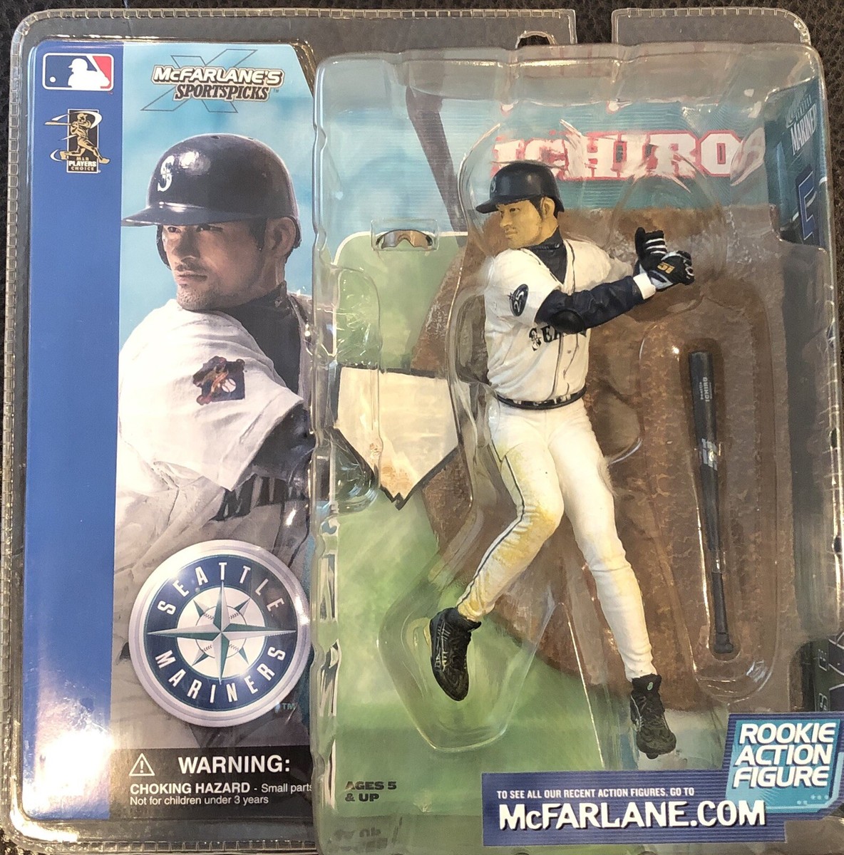 Ichiro アクションフィギュア Seattle Mariners Ichiro アクションフィギュア Seattle Mariners Ichiro