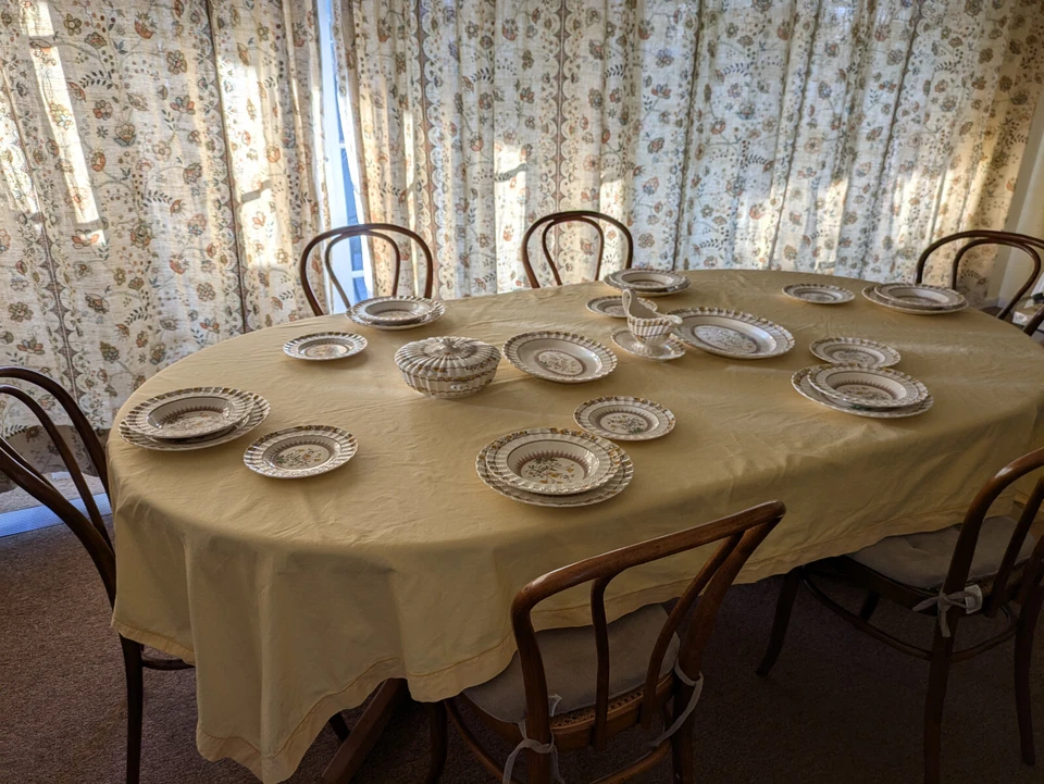 Copeland Spode Buttercup Teller-Set mit Servier-Geschirr, 22-teilig