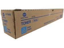 Genuine Konica Minolta TN319C Toner - A11G430 Cyan - Bizhub C220, C280, C360