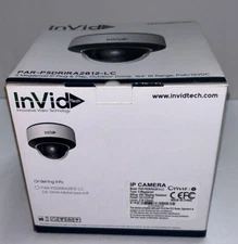 InVid Tech PAR-P5DRIRA2812-LC Outdoor IP 5 Megapixel Dome Camera 164’ IR Range