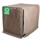Molly Mutt Wild Horses Dog Crate Cover, 100% Cotton Canvas Cover with 2 Roll-...