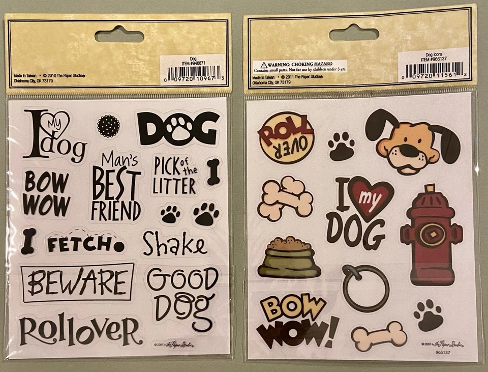 ¡Lote de pegatinas para perros! Jolee’s Boutique, AGC, etc. Foto 4 de 4