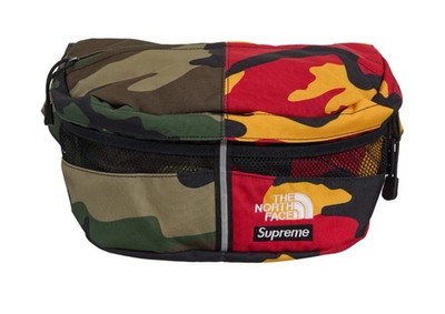 NEW Supreme NY The North Face TNF Split Zip Waist Bag Camo SS24 | eBay