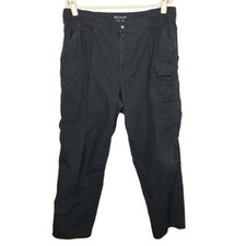 5.11 Tactical Series Men's 38x32 Black Cargo Pants Work Bottoms Causal