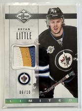 2012-13 Panini Limited Jerseys 06/10 Bryan Little #LJ-BL Patch