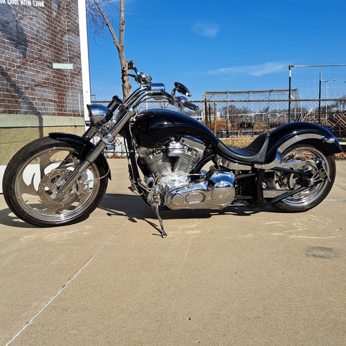 2001 Wild West Motor Company Custom Peacemaker V-Twin Softail Chopper Motorcycle