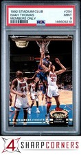 1992 STADIUM CLUB MEMBERS ONLY #204 ISIAH THOMAS HOF PSA 9
