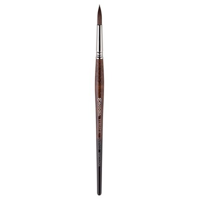 Escoda Versatil 1540 Series Artist Watercolor and Acrylic Paint Brush, Short ...
