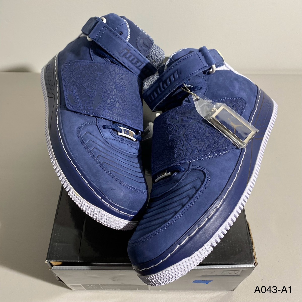 Size 12.5 - Nike Air Jordan Fusion 20 Midnight Navy 331823  display picture 1