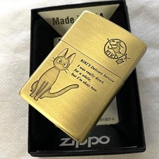 Studio Ghibli Kikis Delivery Service Gigi Zippo Lighter New Collectible