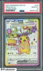 2024 Pokemon SSP EN #219 Pikachu ex Ultra Rare PSA 10 GEM MINT