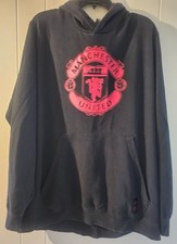MANCHESTER UNITED 2020/2021 FOOTBALL HOODED TOP JERSEY ADIDAS SIZE 2XL